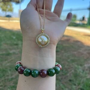 South Sea Pearl Silver Pendant